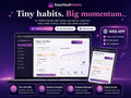 ADHD Habit Tracker Web App, Daily Routine Planner, Lifetime Access