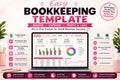 Small Business Bookkeeping Template: Income Expense Profit Loss Tracker (Google Sheets)