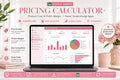 Google Sheets Pricing Calculator: Product Cost & Profit Margin Spreadsheet