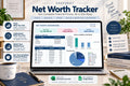 Complete Net Worth Tracker: Assets, Liabilities, Wealth Dashboard (Google Sheets)