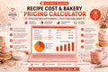 Bakery Pricing Calculator: Recipe Cost, Profit Margin, Labor (Google Sheets)