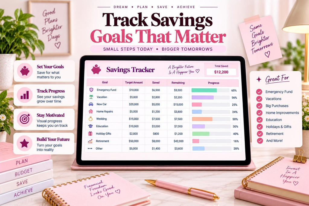Paycheck Budget Planner 2026 | Biweekly Bill Tracker, 50/30/20 Calculator (Digital Download)